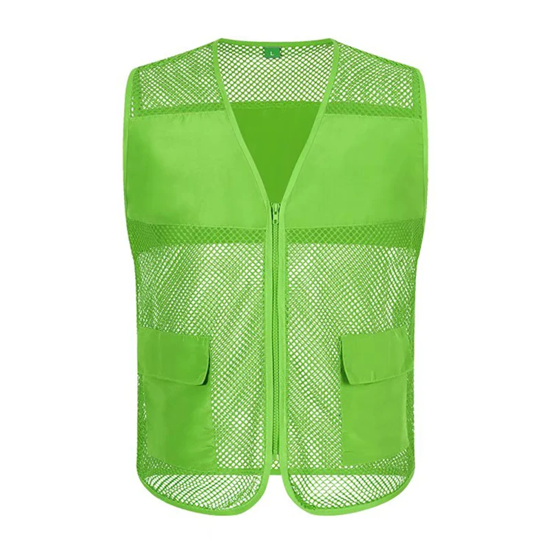 Gilet de filet de pêche 100 % polyester